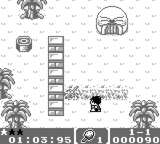 Nangoku Shounen Papuwa-kun screenshot 3 for GameBoy